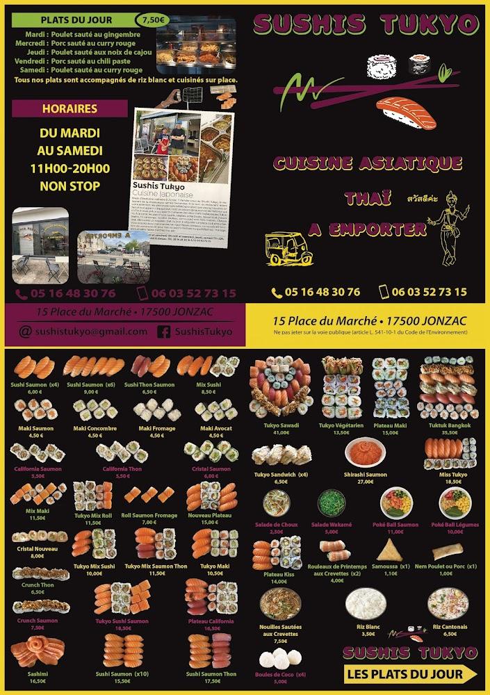 Sushis TukYo - Menu Image 1